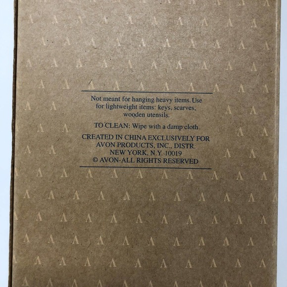 Avon Country House Wall Decoration with 4 Hooks Farmhouse Cottage Vintage New - Picture 8 of 8